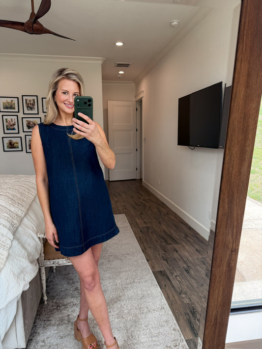 True Blue Denim Dress