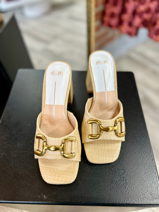 Quinn Buckle Heel