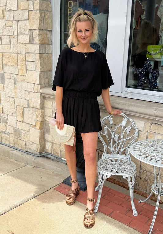 Little Black Romper