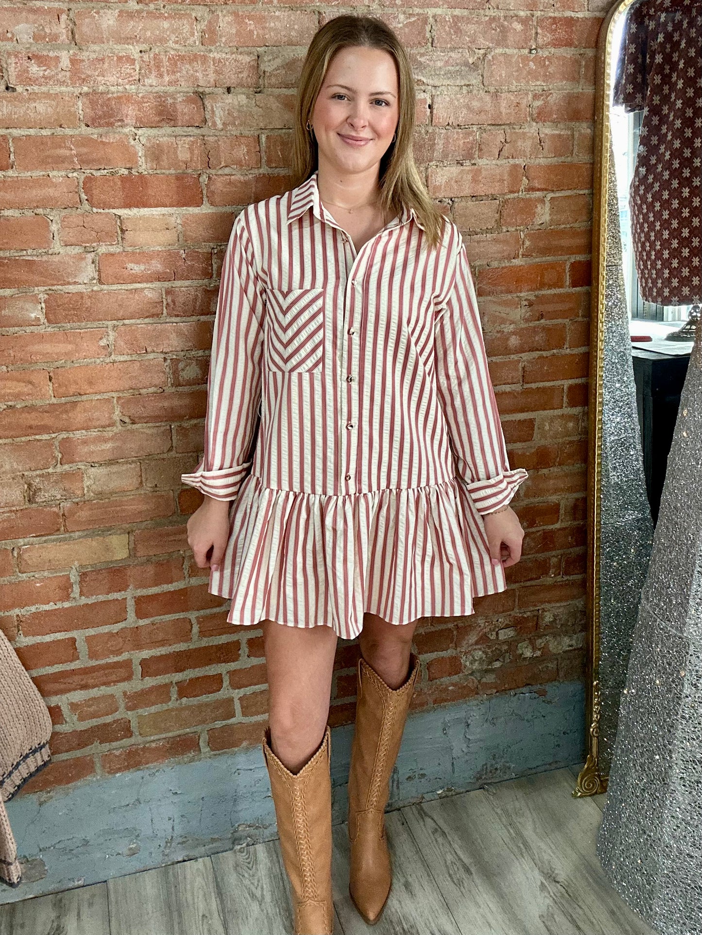 Sundown Striped Dress