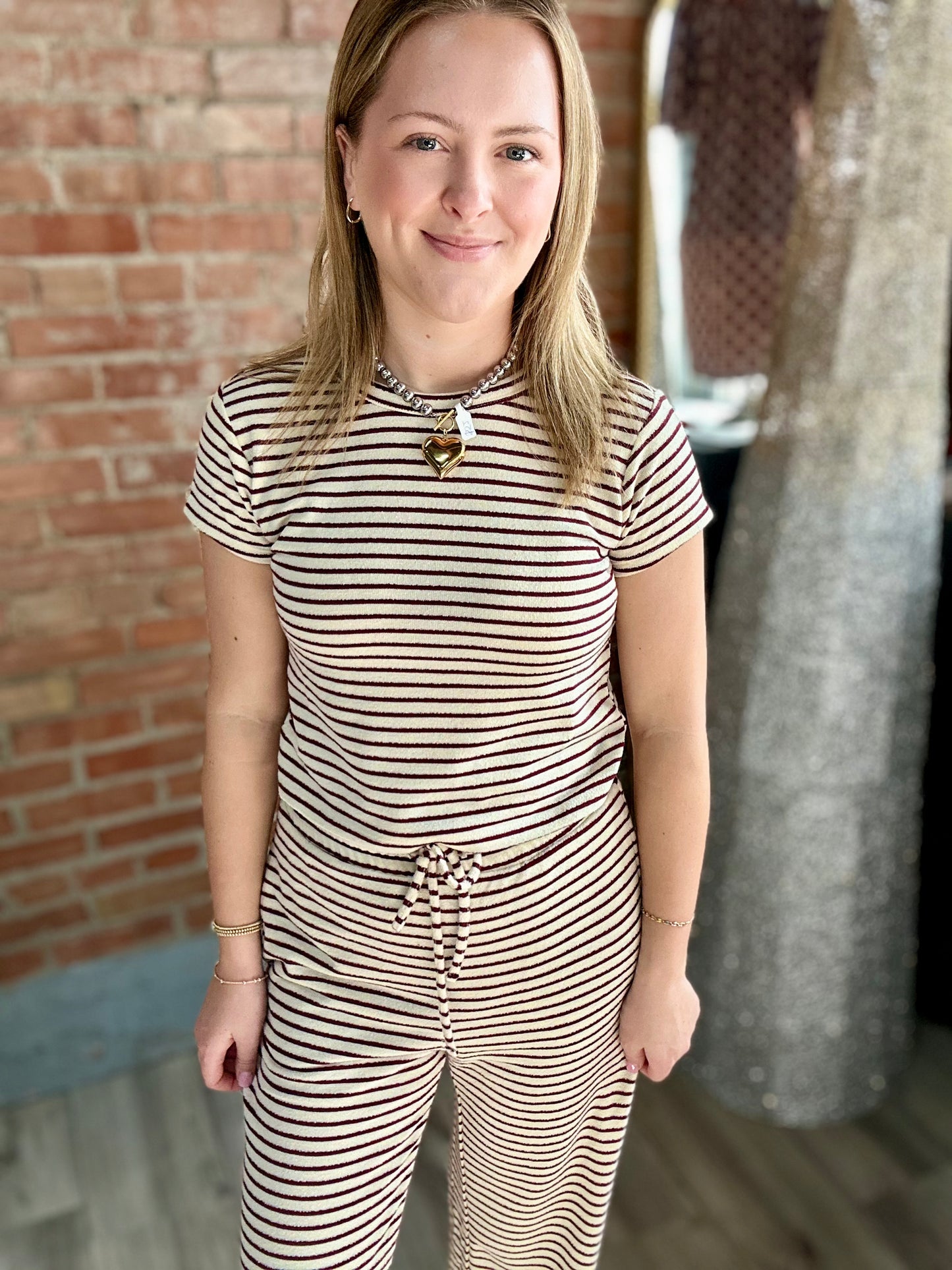 Sign Me Up Striped Set