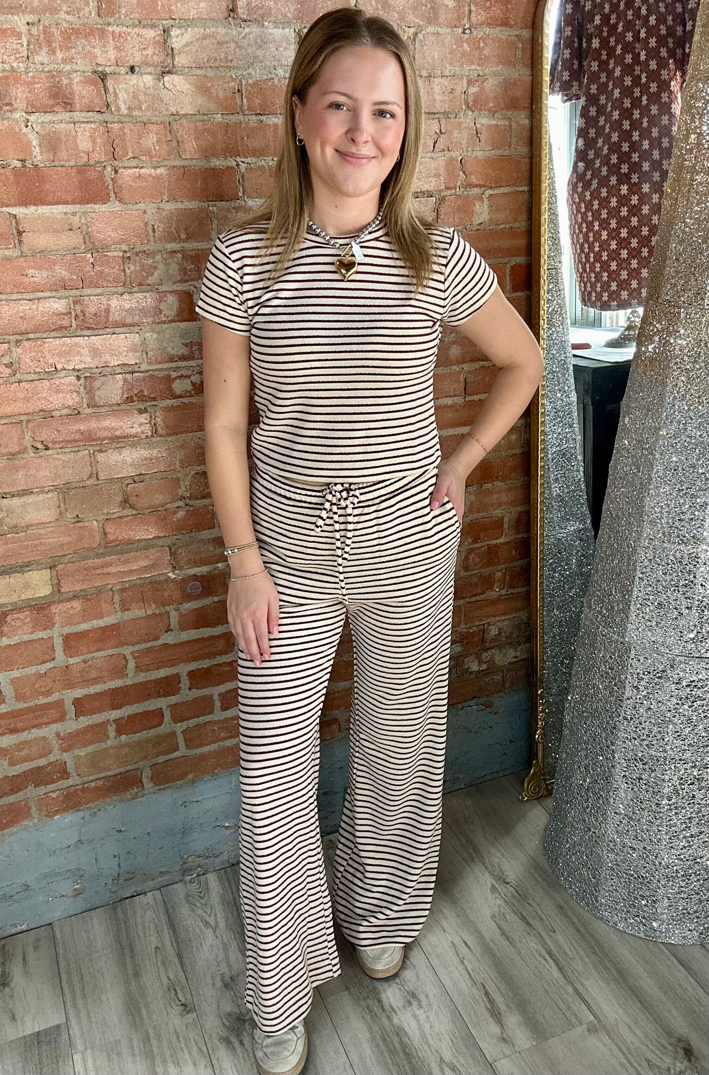 Sign Me Up Striped Set