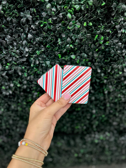 Candy Cane Pocket Mirror