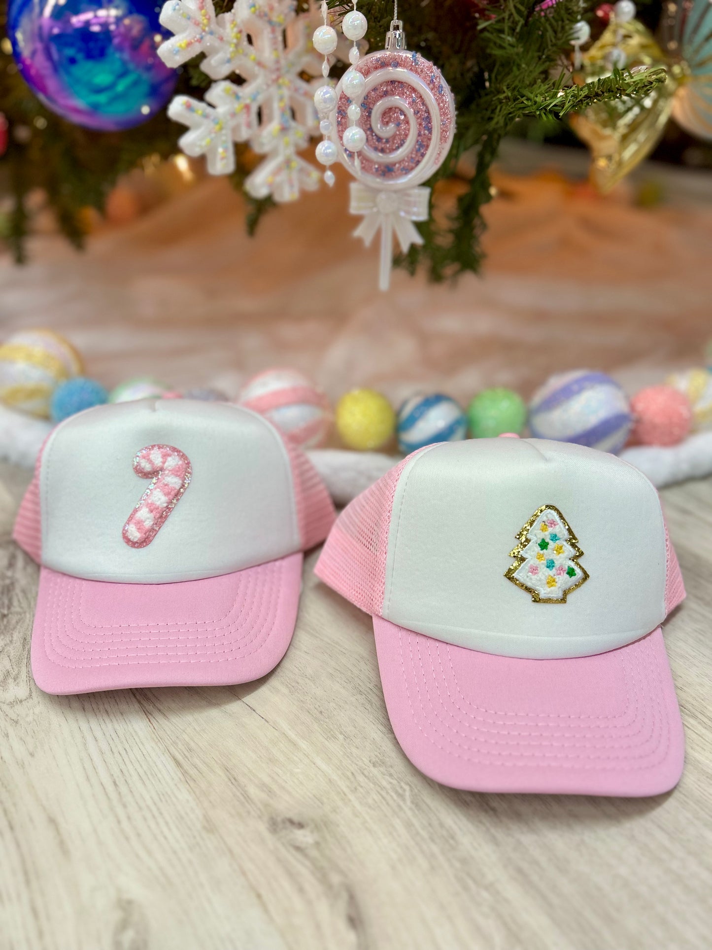 Kids Christmas Trucker Hat