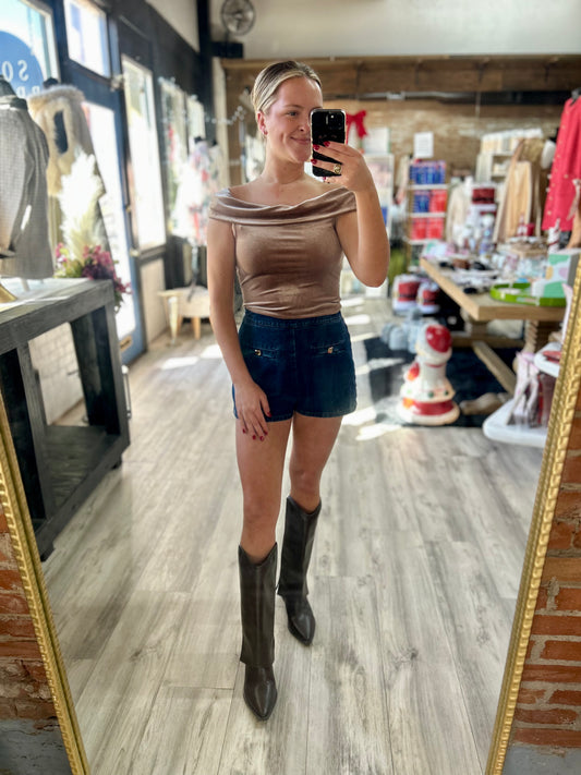 Very Velvet Bodysuit