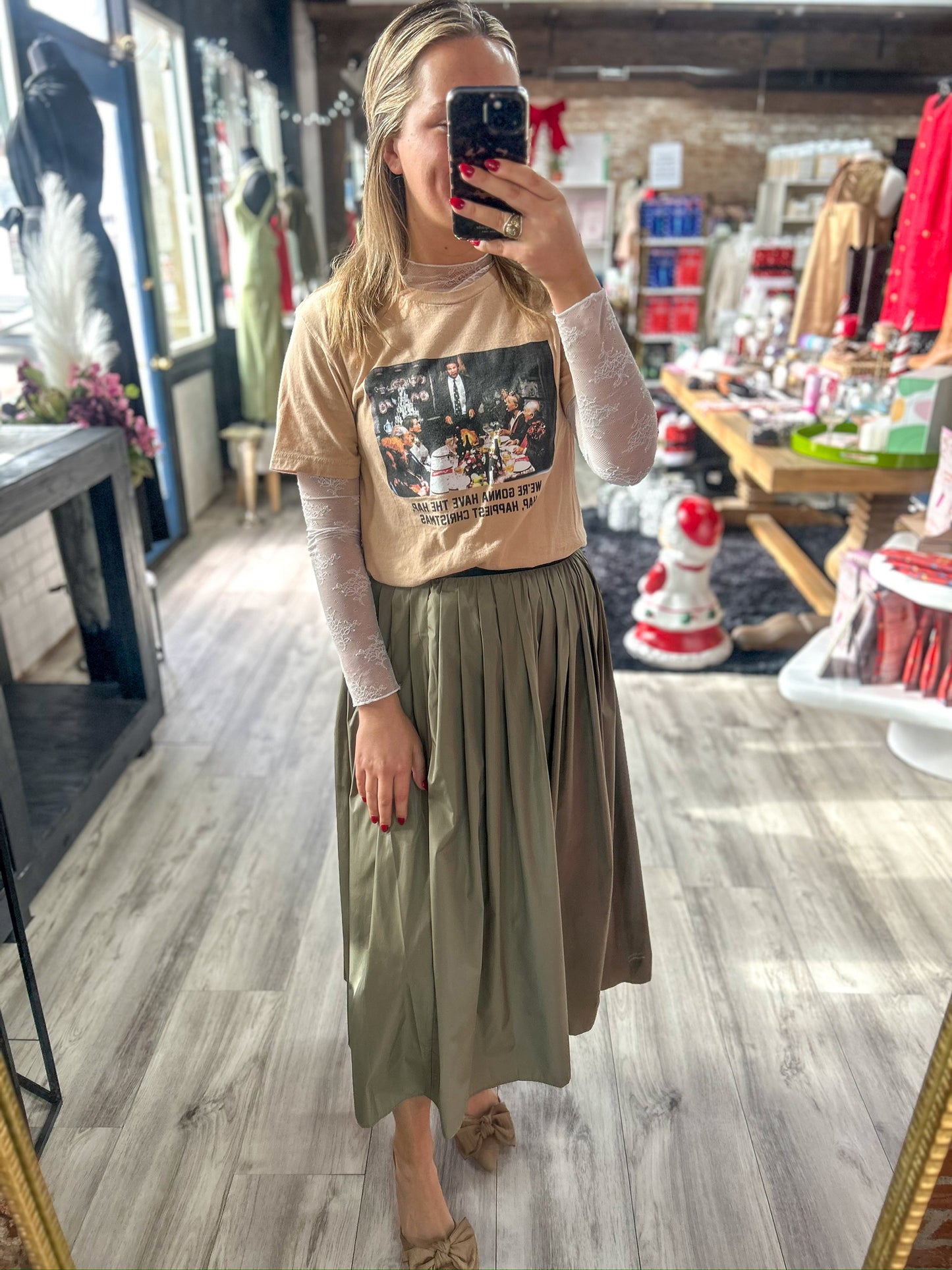 Evergreen Elegance Skirt