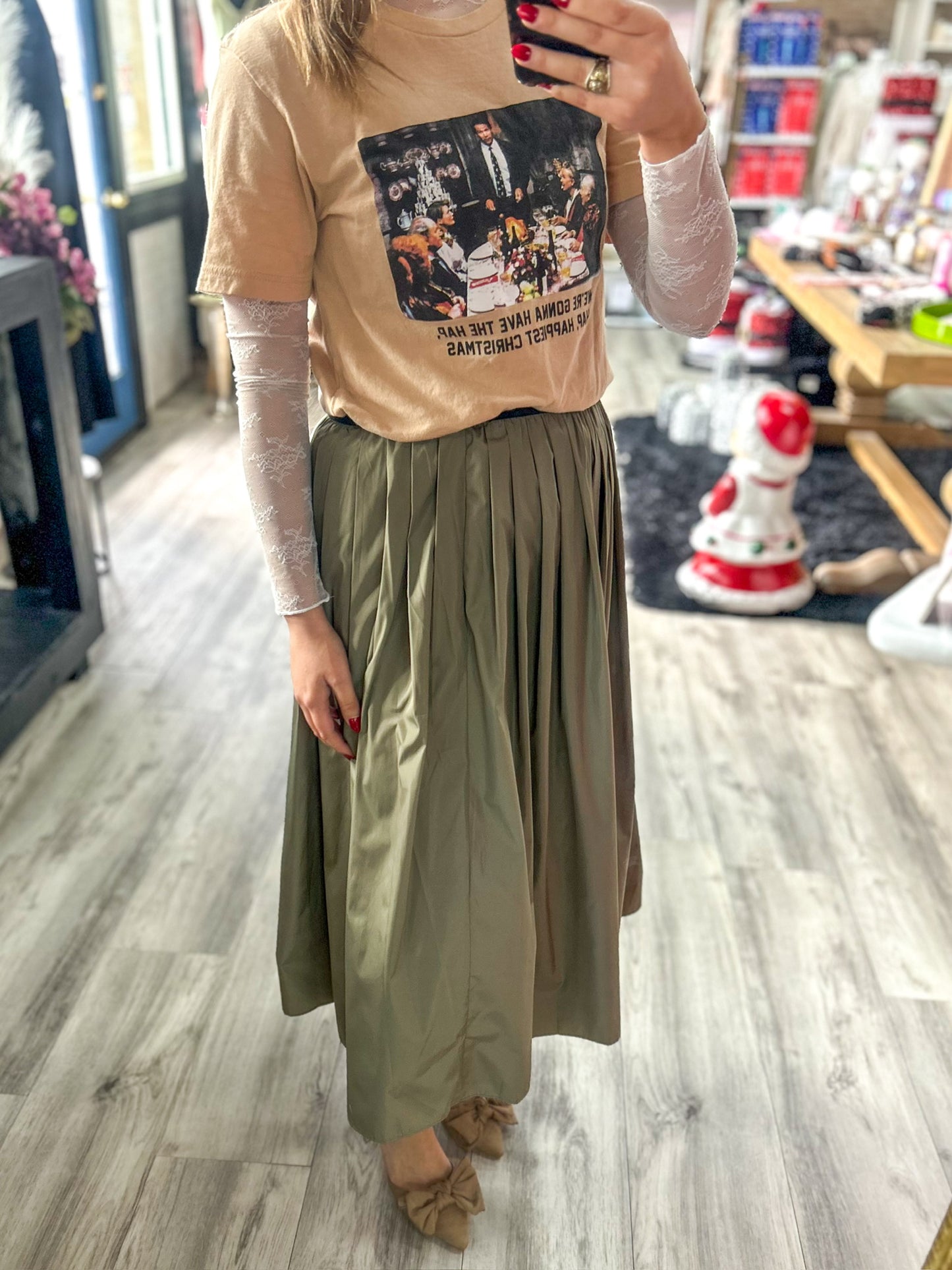 Evergreen Elegance Skirt