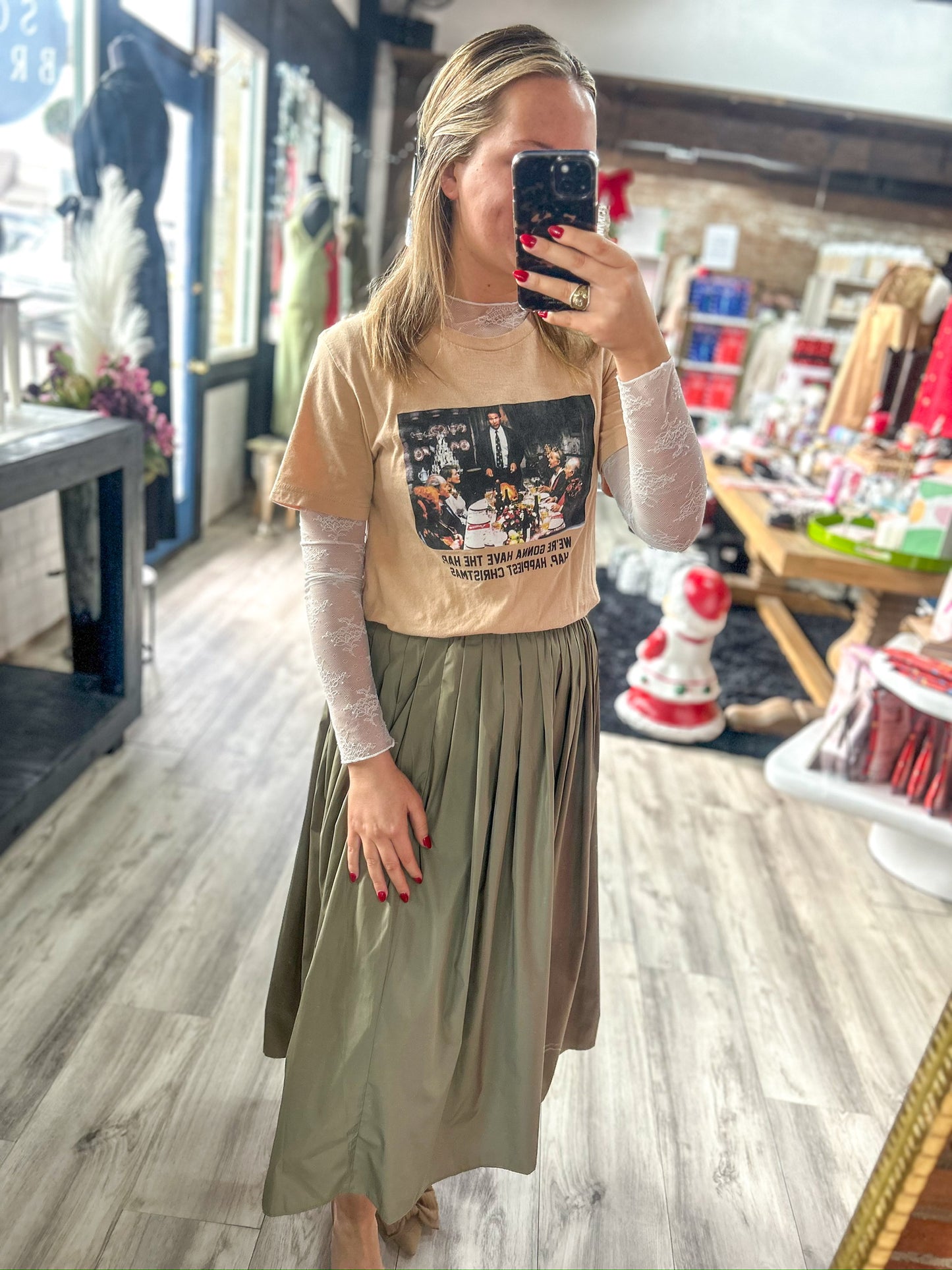 Evergreen Elegance Skirt