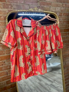 Wild Night PJ Short Set