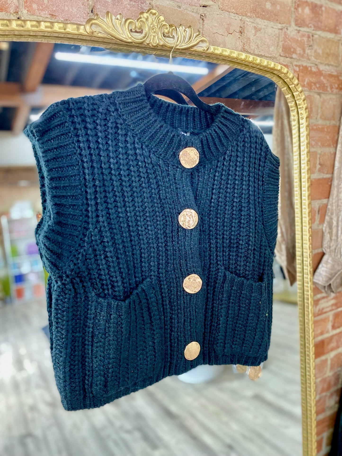 Golden Hour Knit Vest