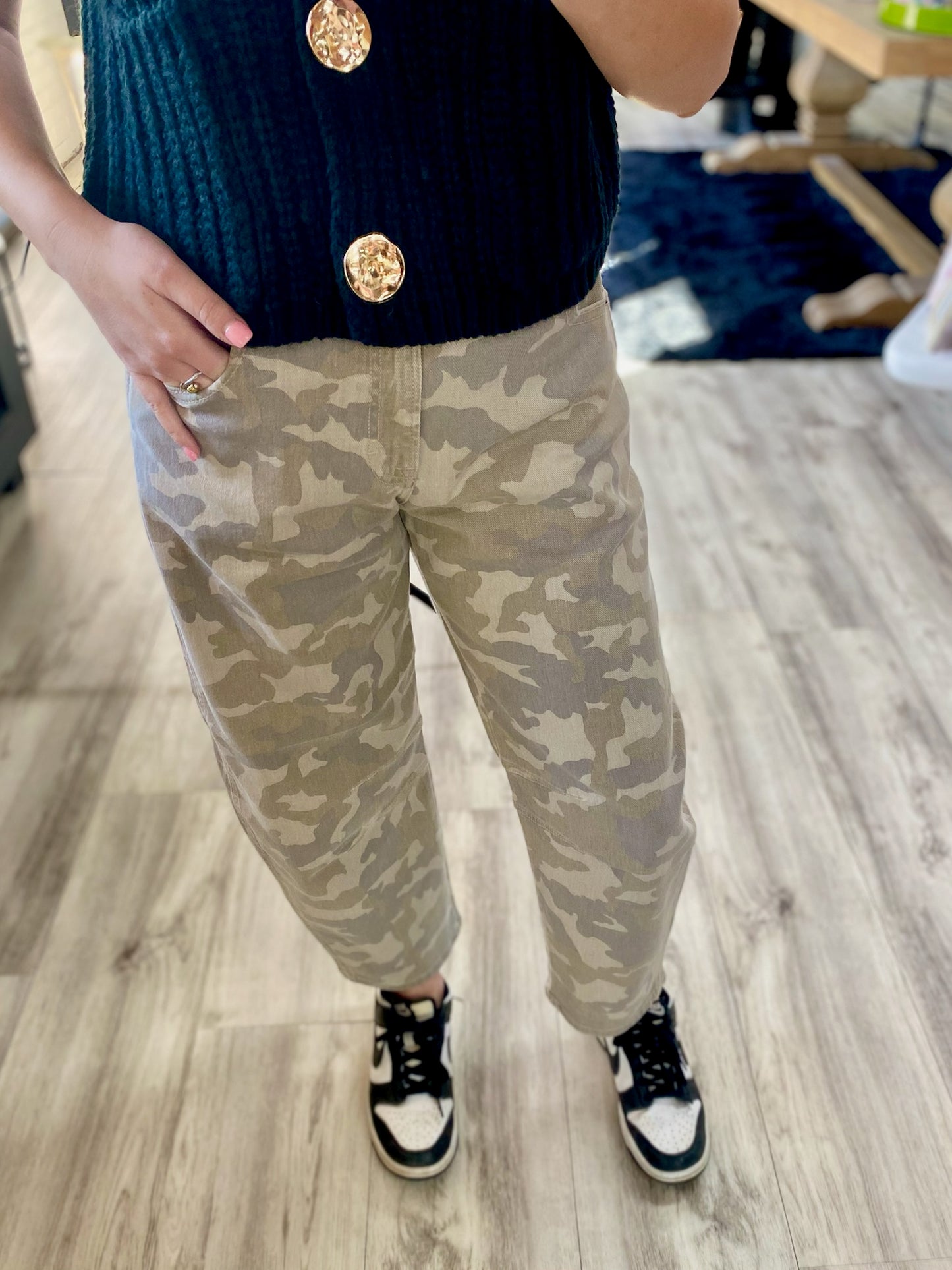 Forever Yours Barrel Jean