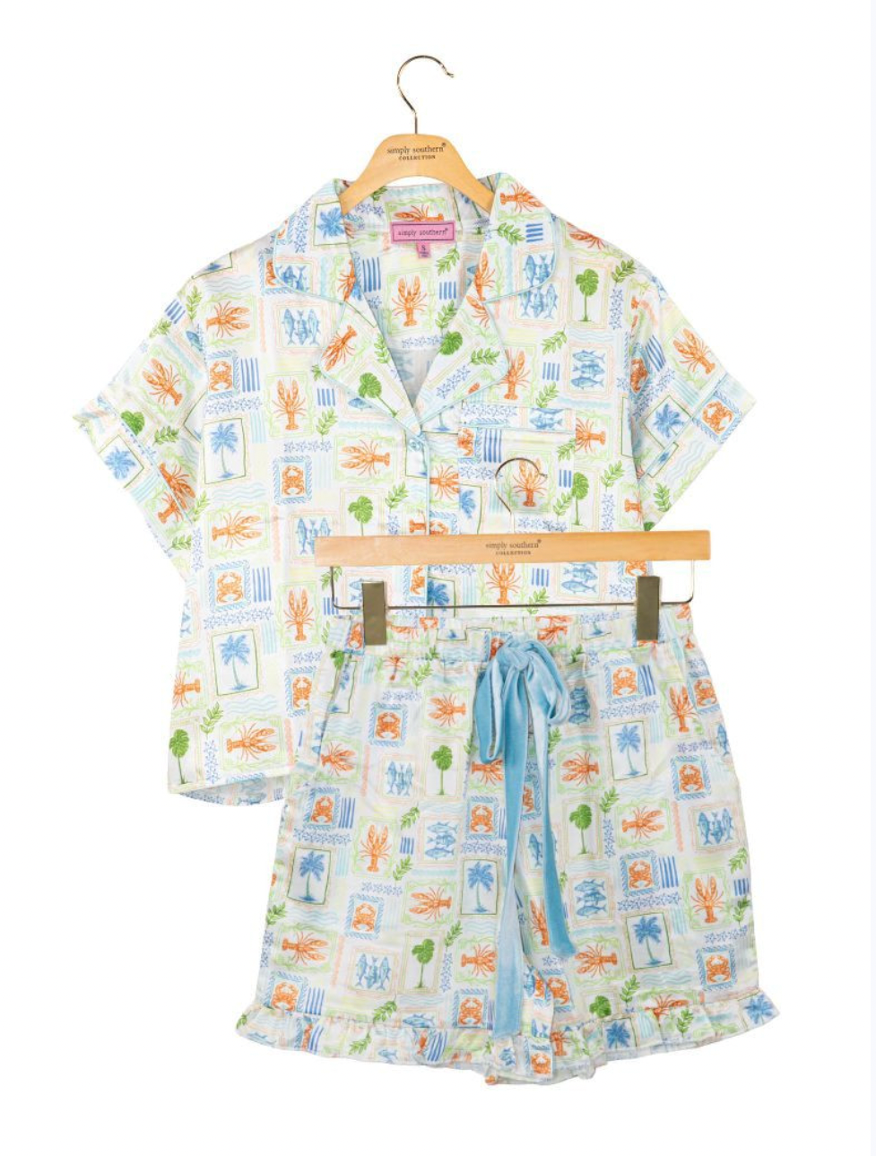 Palm Paradise PJ Set (Kids)
