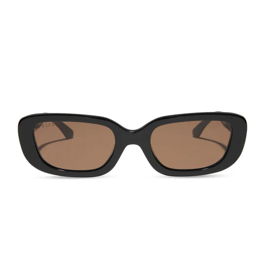 Diff Daphne Black Sunglasses