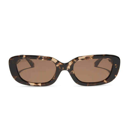 Diff Daphne Tortoise Sunglasses