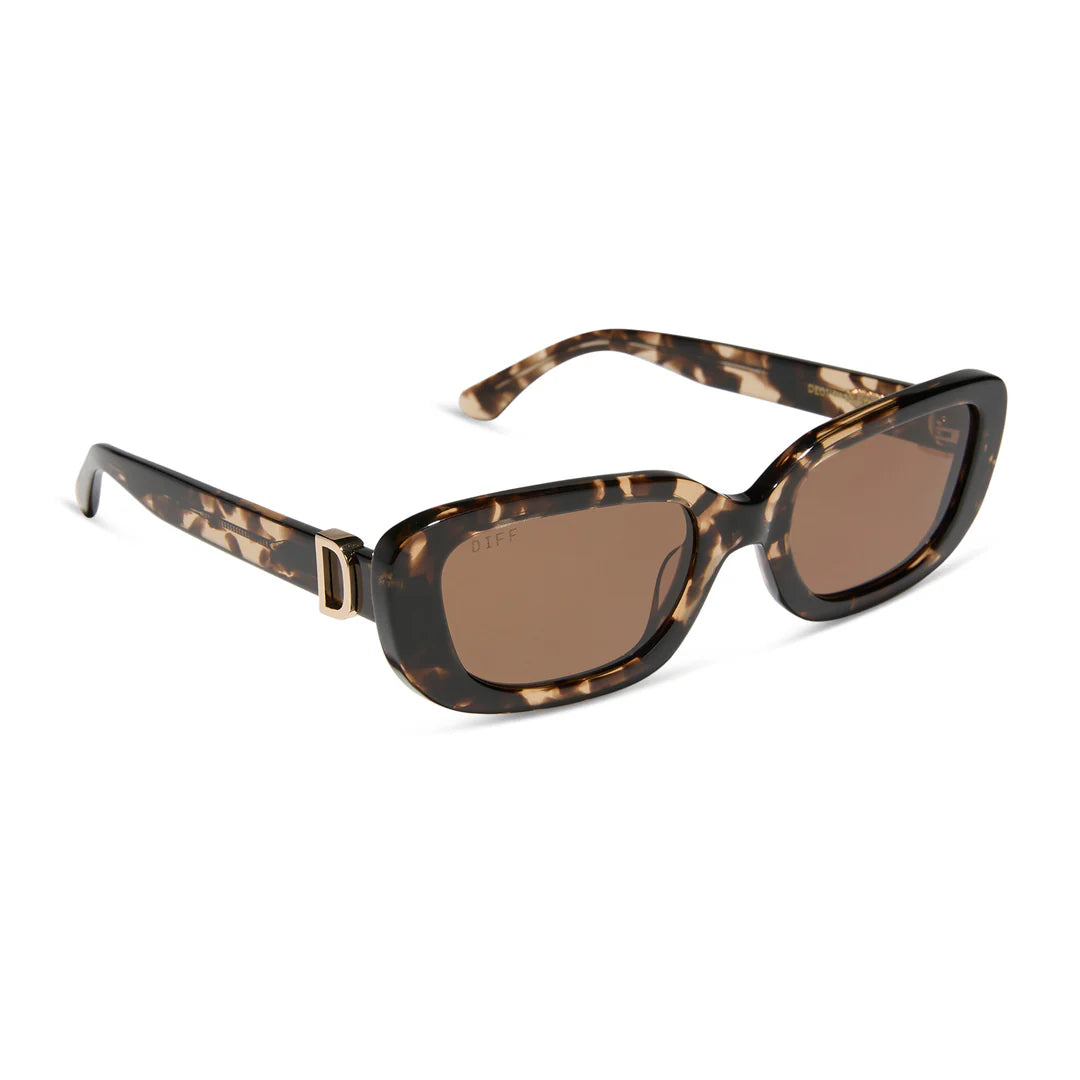 Diff Daphne Tortoise Sunglasses