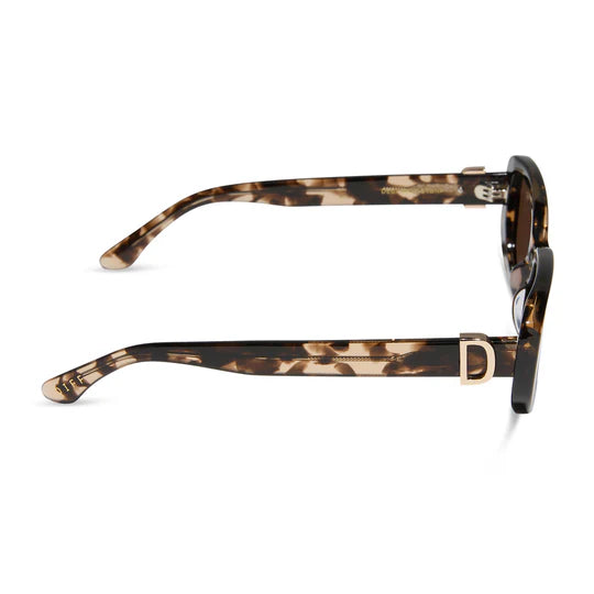 Diff Daphne Tortoise Sunglasses